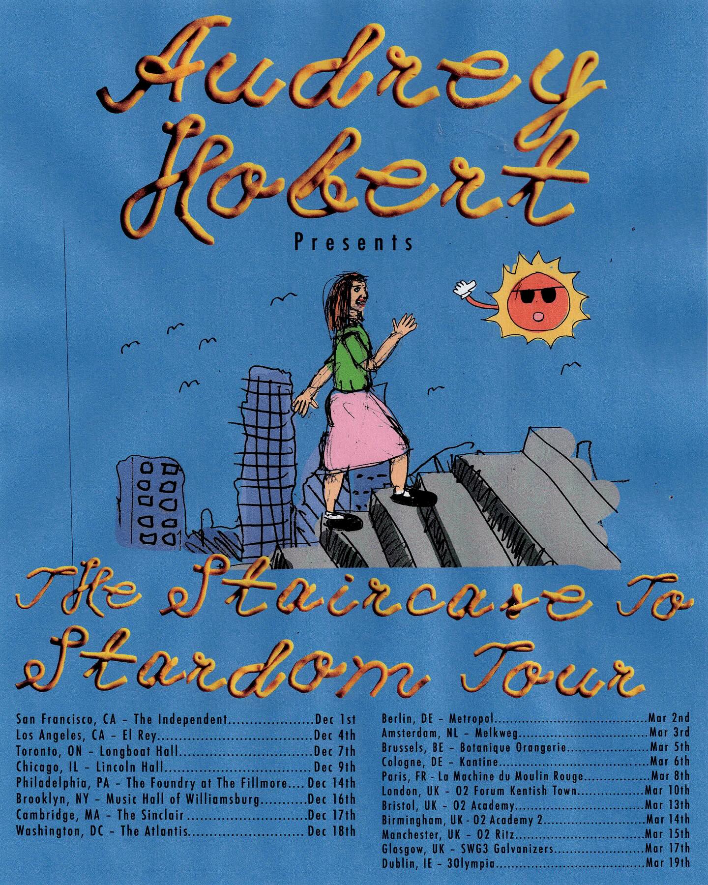 Audrey Hobert The Staircase To Stardom Tour Poster 2026